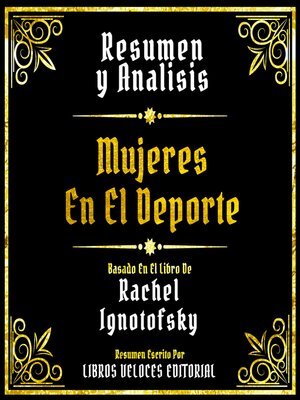 cover image of Resumen Y Analisis--Mujeres En El Deporte